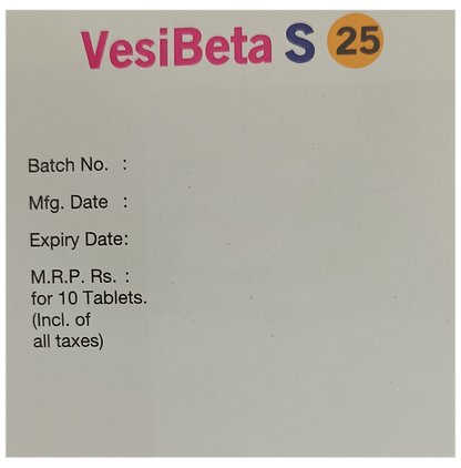 VesiBeta S 25 Tablet ER