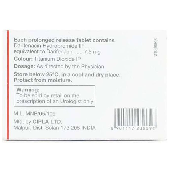 Vesigard 7.5 Tablet PR