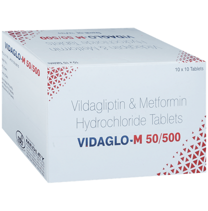 Vidaglo-M 50/500 Tablet