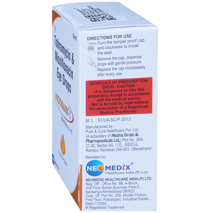 Vigoquin-T Eye Drop