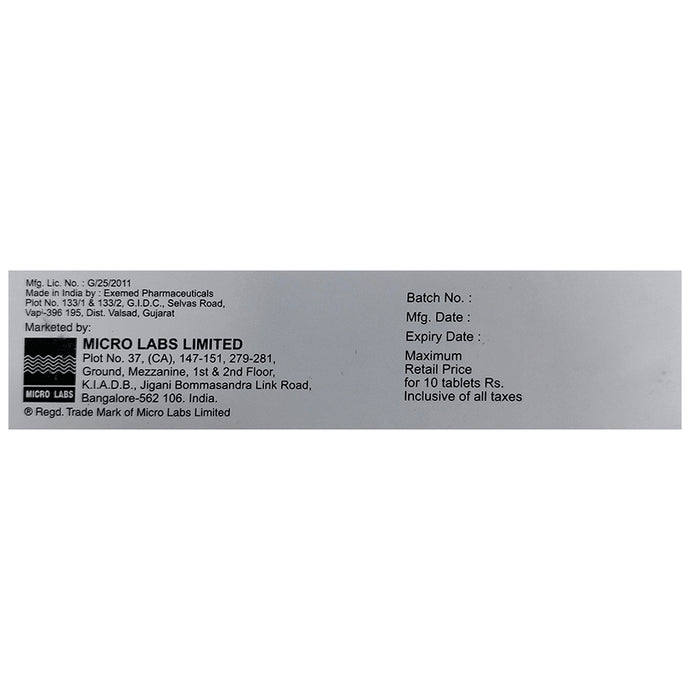 Vildapride DM 10mg/1000mg/100mg Tablet SR