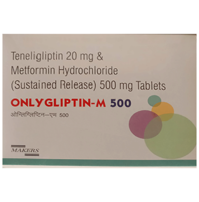Onlygliptin-M 500 Tablet SR - Classic Derma