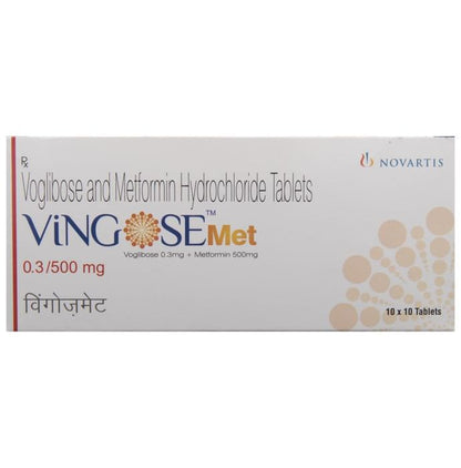 Vingose Met 0.3/500mg Tablet