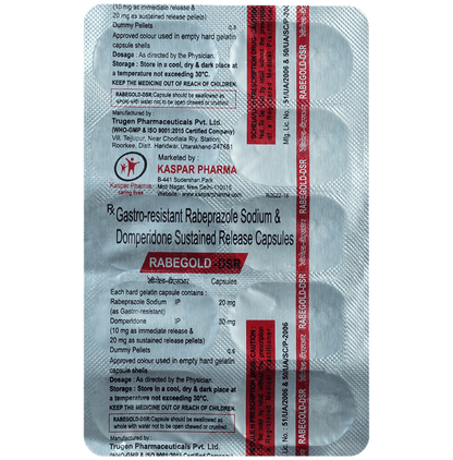 Rabegold D 30mg/20mg Capsule SR