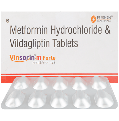 Vinsorin M Forte 1000mg/50mg Tablet - Classic Derma