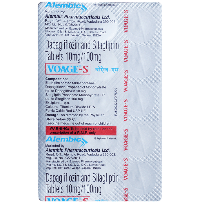 Voage S 10mg/100mg Tablet