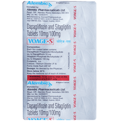 Voage S 10mg/100mg Tablet