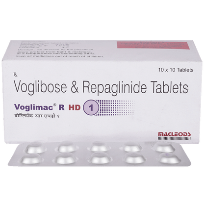 Voglimac R HD 1mg/0.3mg Tablet - Classic Derma