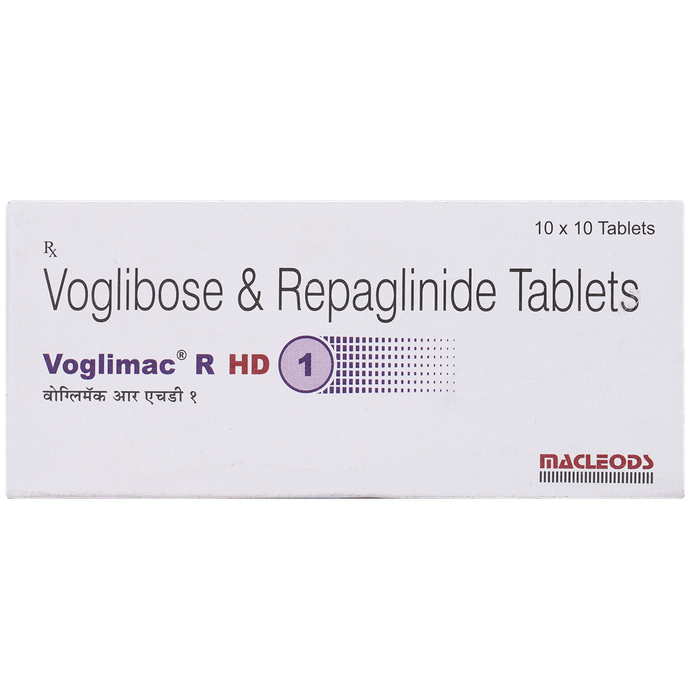 Voglimac R HD 1mg/0.3mg Tablet