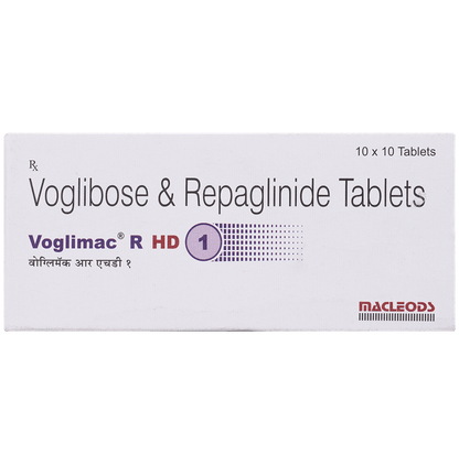 Voglimac R HD 1mg/0.3mg Tablet