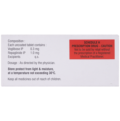 Voglimac R HD 1mg/0.3mg Tablet