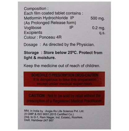 Voglimeal M 0.2 Tablet SR