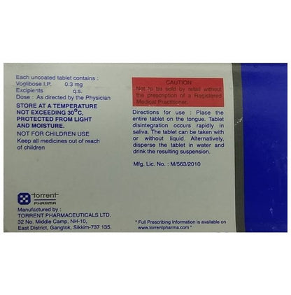 Voglitor MD 0.3 Tablet