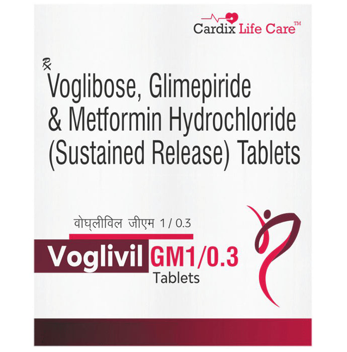 Voglivil GM 1/0.3 Tablet SR - Classic Derma