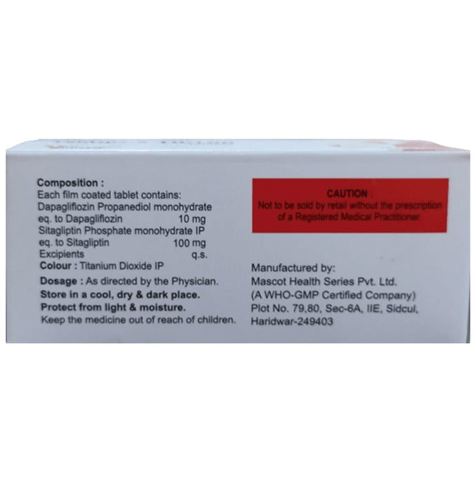 Vridapa-S 10/100 Tablet