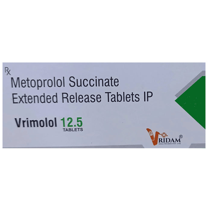 Vrimolol 12.5 Tablet ER - Classic Derma