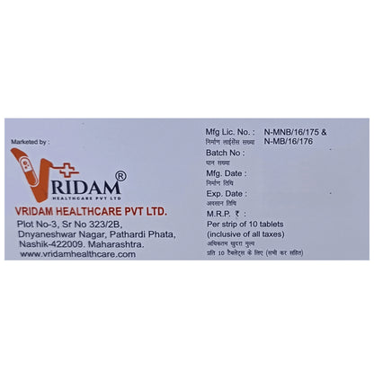 Vrimolol 12.5 Tablet ER