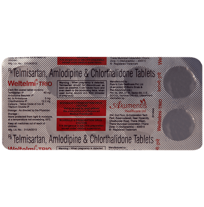 Weltelmi Trio 40mg/5mg/12.5mg Tablet