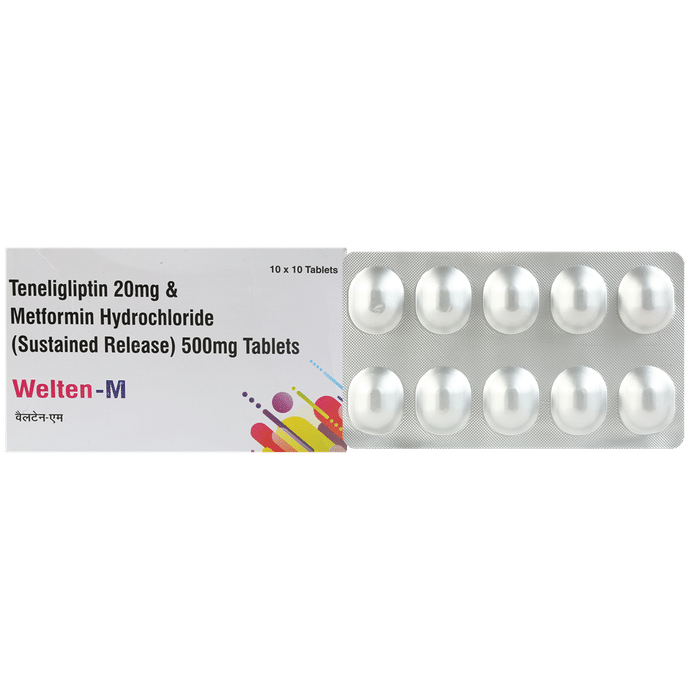 Welten M 500mg/20mg Tablet - Classic Derma