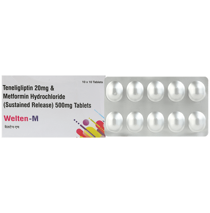 Welten M 500mg/20mg Tablet - Classic Derma