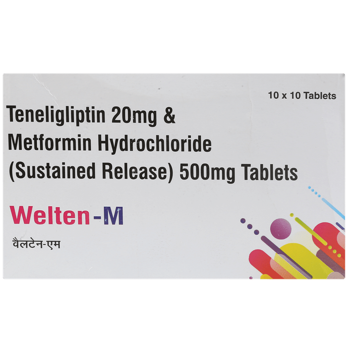 Welten M 500mg/20mg Tablet