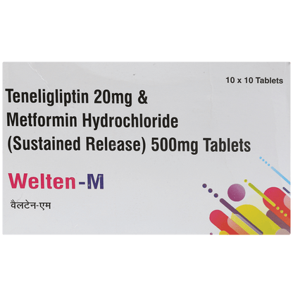 Welten M 500mg/20mg Tablet