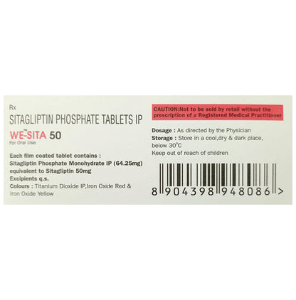 WE-Sita 50 Tablet