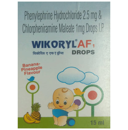 Wikoryl AF 1 Oral Drops Banana-Pineapple - Classic Derma