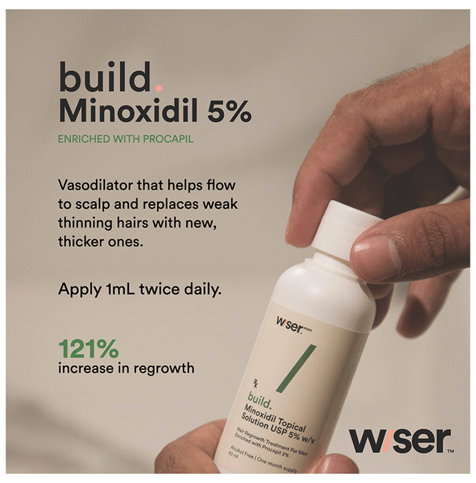 Wiser Build Hair Health + Regrow Kit