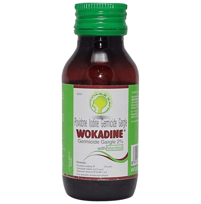 Wokadine Gargle 2% Solution - Classic Derma