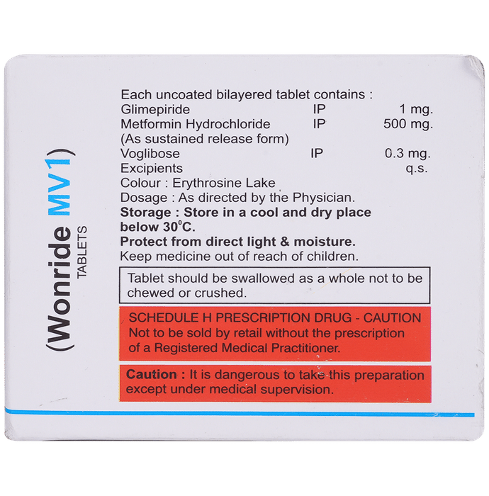 Wonride MV 1 Tablet SR