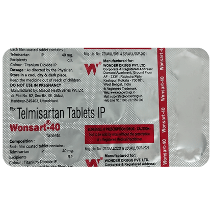 Wonsart 40 Tablet - Classic Derma