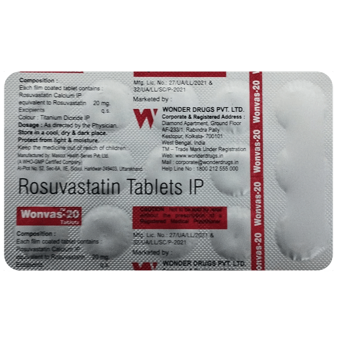 Wonvas Tablet 20 - Classic Derma