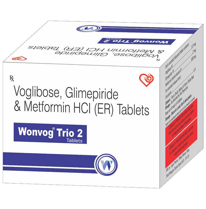 Wonvog Trio 2 Tablet ER - Classic Derma