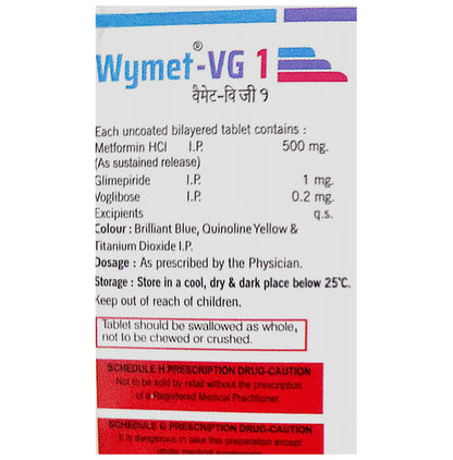 Wymet-VG 1 Tablet SR