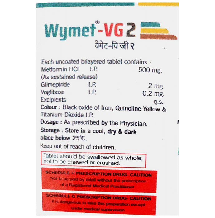 Wymet-VG 2 Tablet SR
