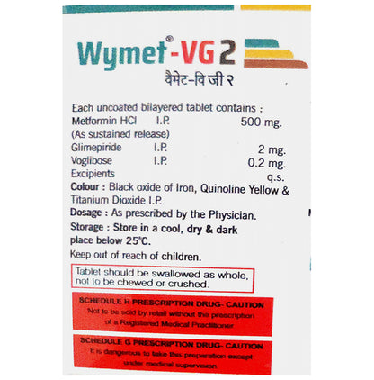 Wymet-VG 2 Tablet SR