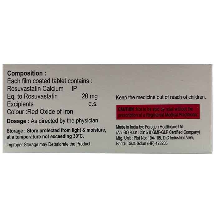 Xarostat 20 Tablet