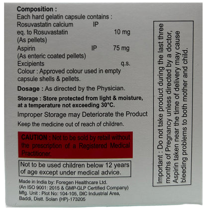 Xarostat-ASP 10 Capsule