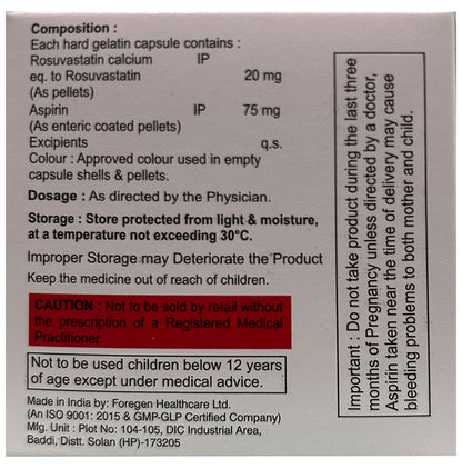 Xarostat-ASP 20 Capsule