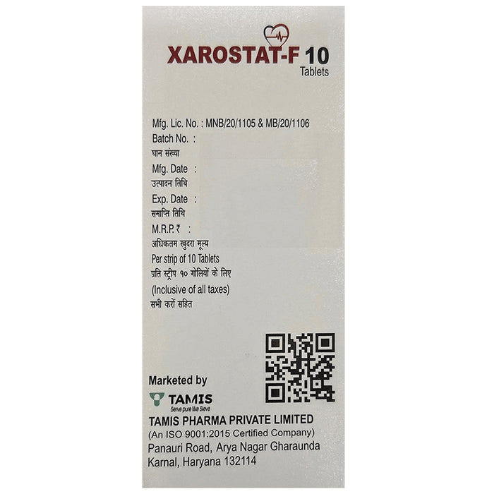 Xarostat-F 10 Tablet