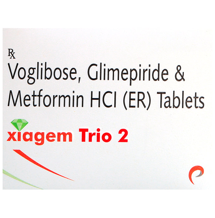 Xiagem Trio 2 Tablet ER - Classic Derma