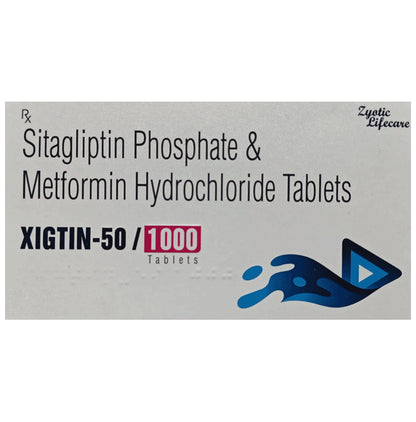 Xigtin 50mg/1000mg Tablet - Classic Derma