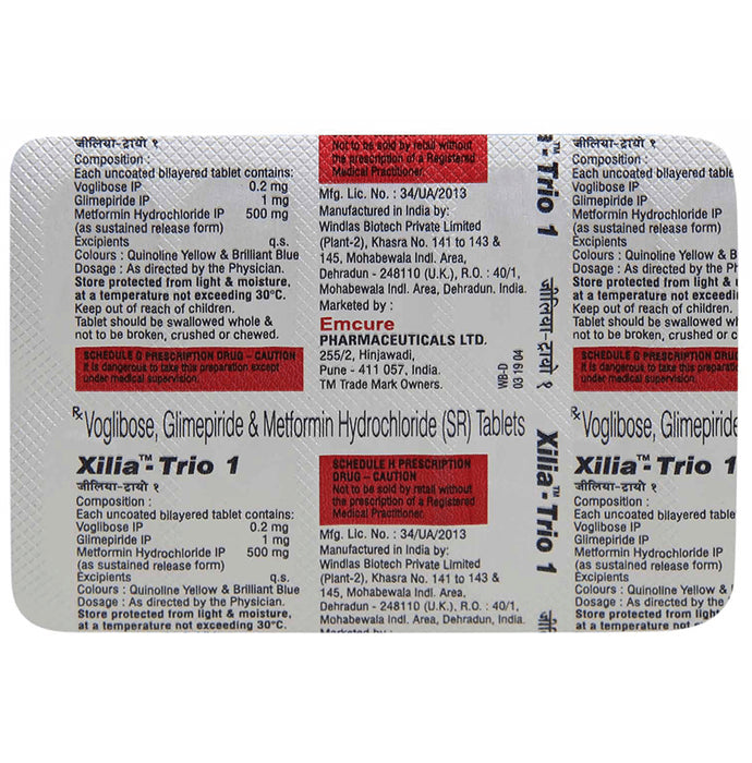 Xilia-Trio 1 Tablet SR