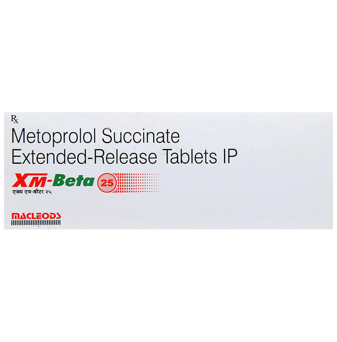 XM Beta 25mg Tablet - Classic Derma