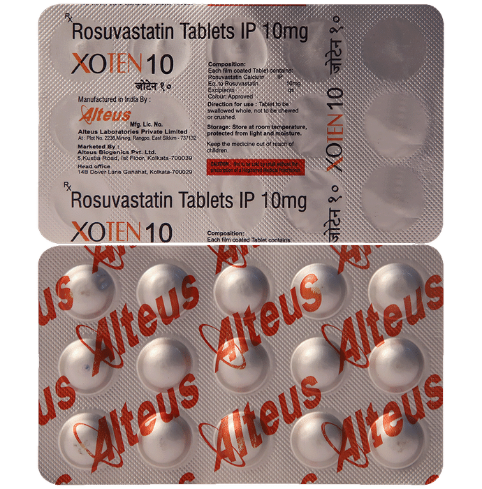 Xoten 10mg Tablet - Classic Derma