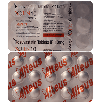 Xoten 10mg Tablet - Classic Derma