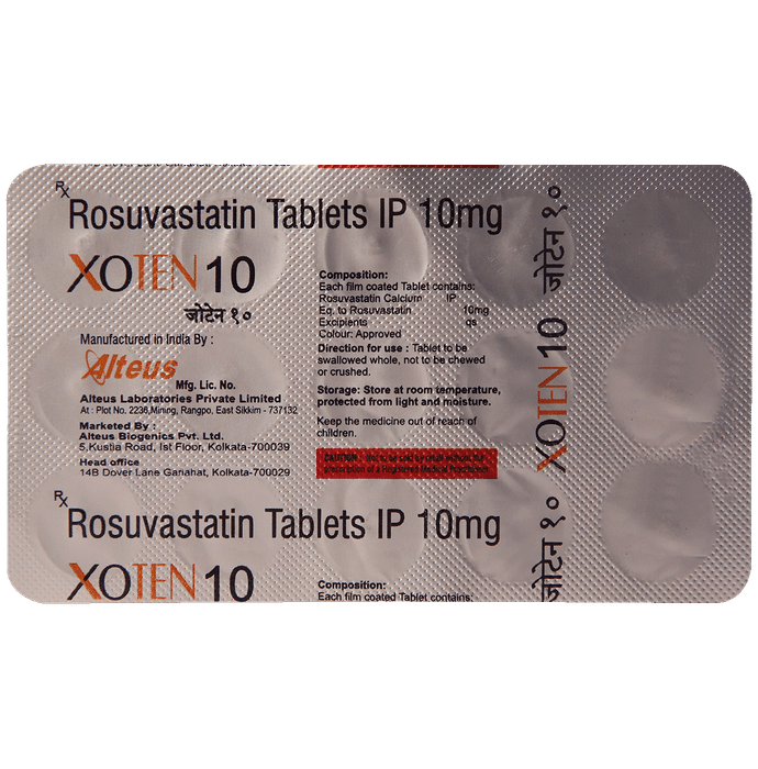 Xoten 10mg Tablet