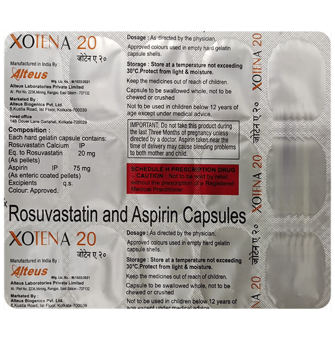 Xoten A 20 Capsule - Classic Derma