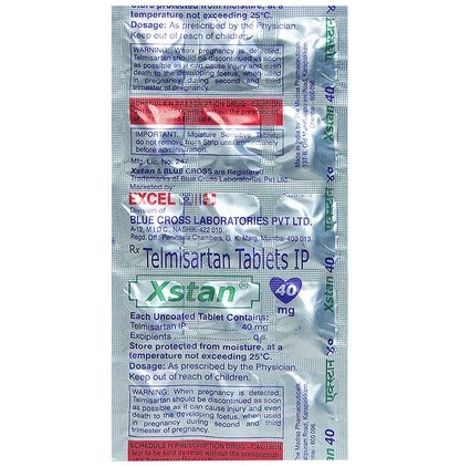 Xstan 40mg Tablet